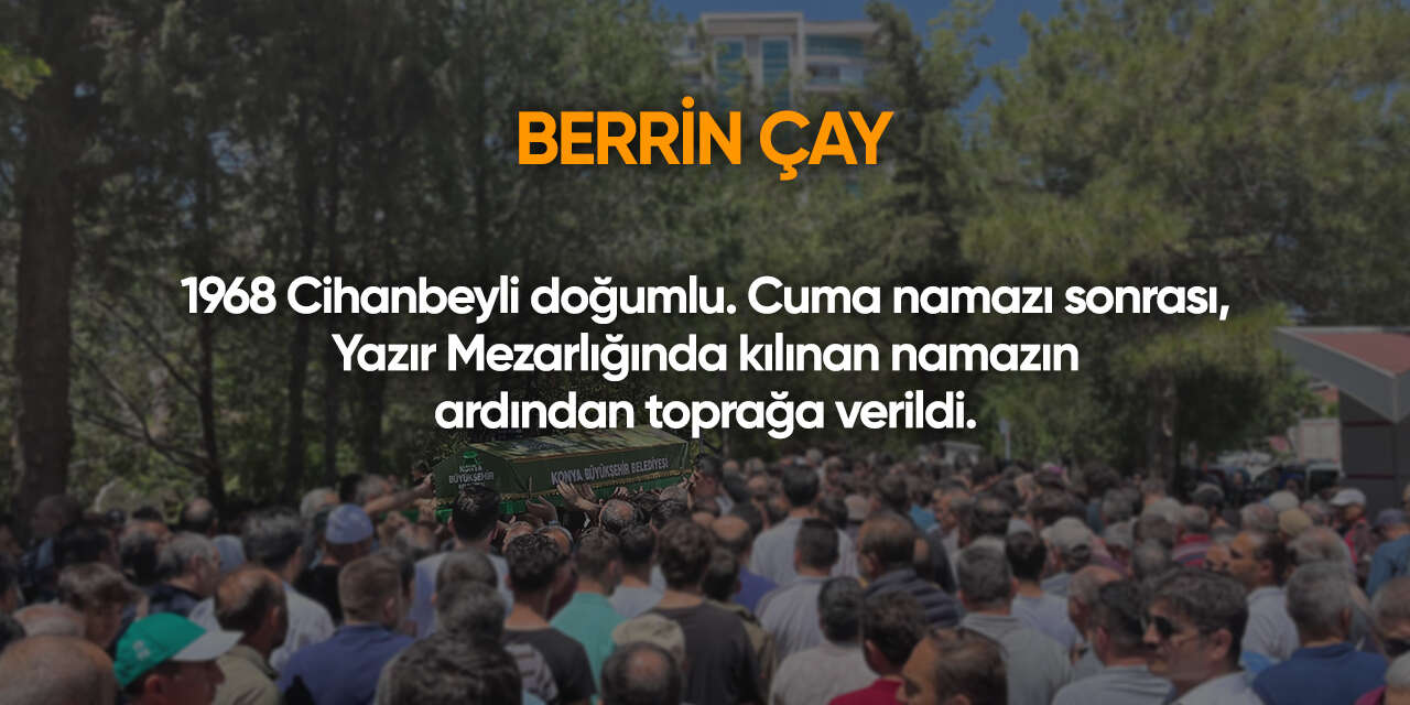 Konya'da bugün vefat edenler | 21 Kasım 2025 10